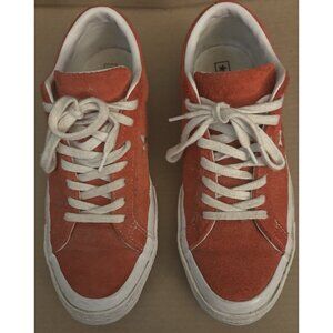 Converse One Star Ox Red Suede Size 7.5 Mens 9.5 Women’s